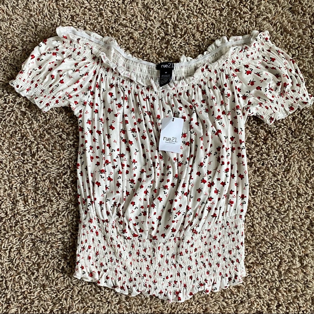 Floral Print crop top